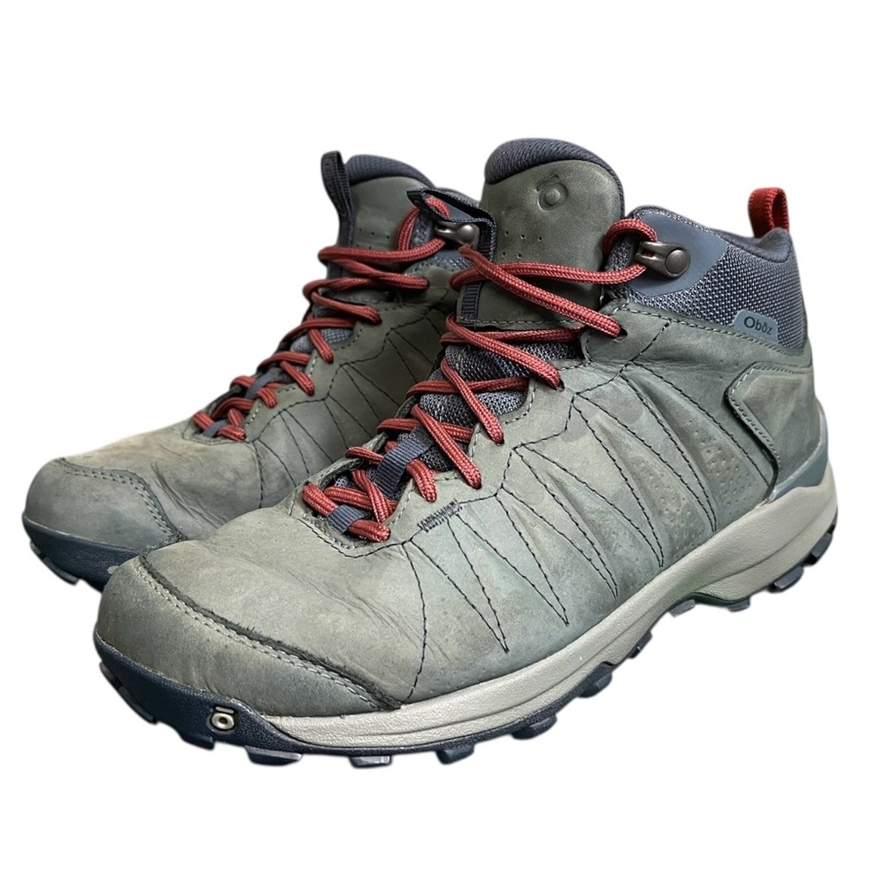 Oboz Mid Ankle Hiking Boots Classic Camping Lace Up Trail Boots Walking Shoes